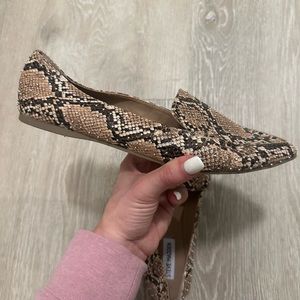 Steve Madden Snakeskin Flat